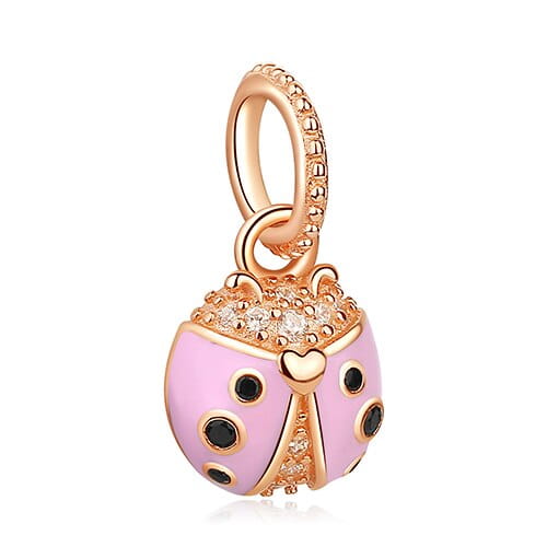 Charms Srebro 925 - MAŁA BIEDRONKA