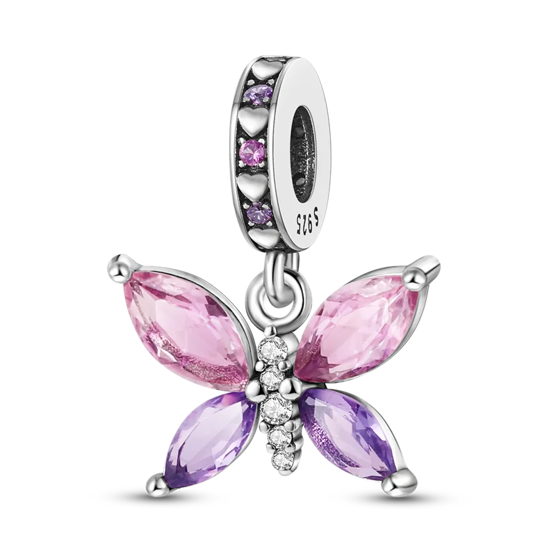 Charms Srebro 925 - MAGICZNY MOTYL