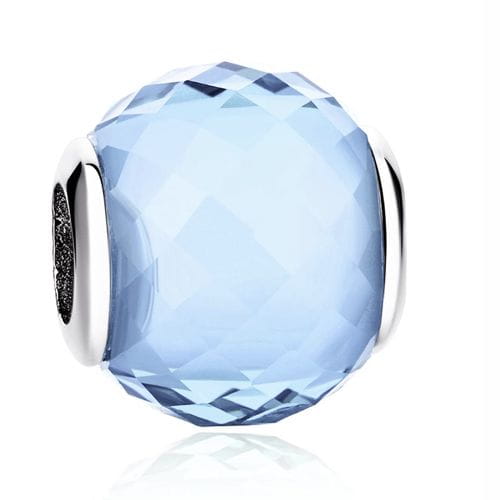 Charms Srebro 925 - NIEBIESKIE MURANO
